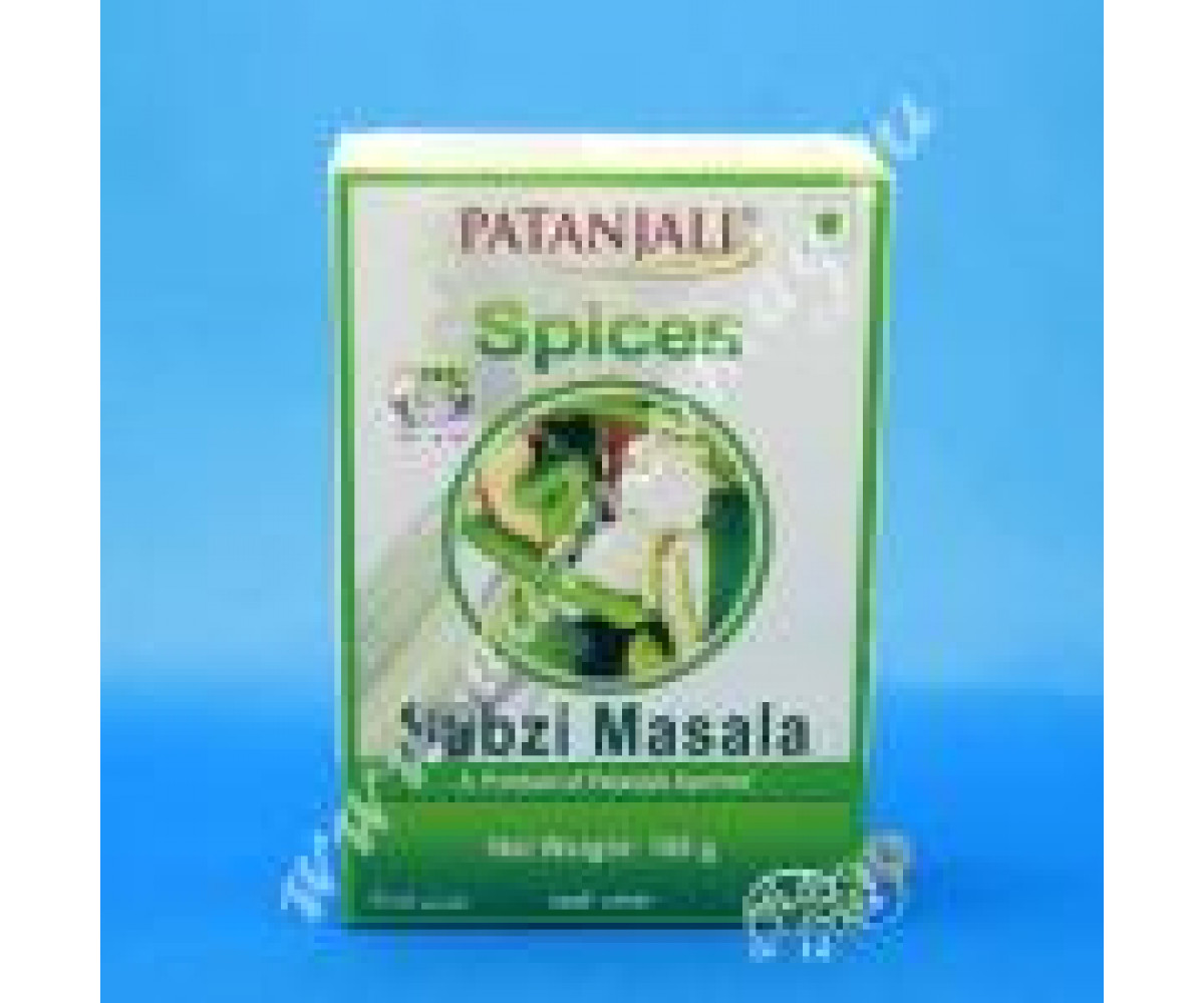 Сабжи Масала - смесь специй для овощных блюд от Patanjali 